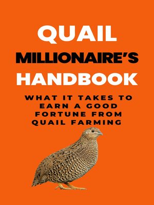 cover image of Quail Millionaire's Handbook
